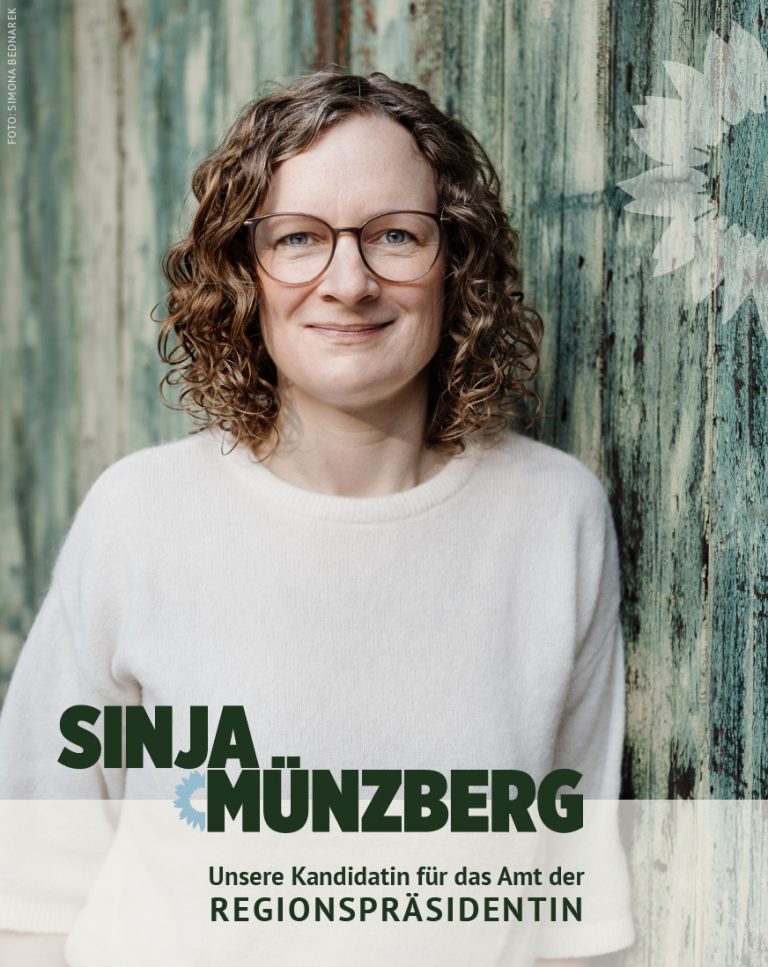 Die beste Wahl: Sinja Münzberg als Regionspräsidentin